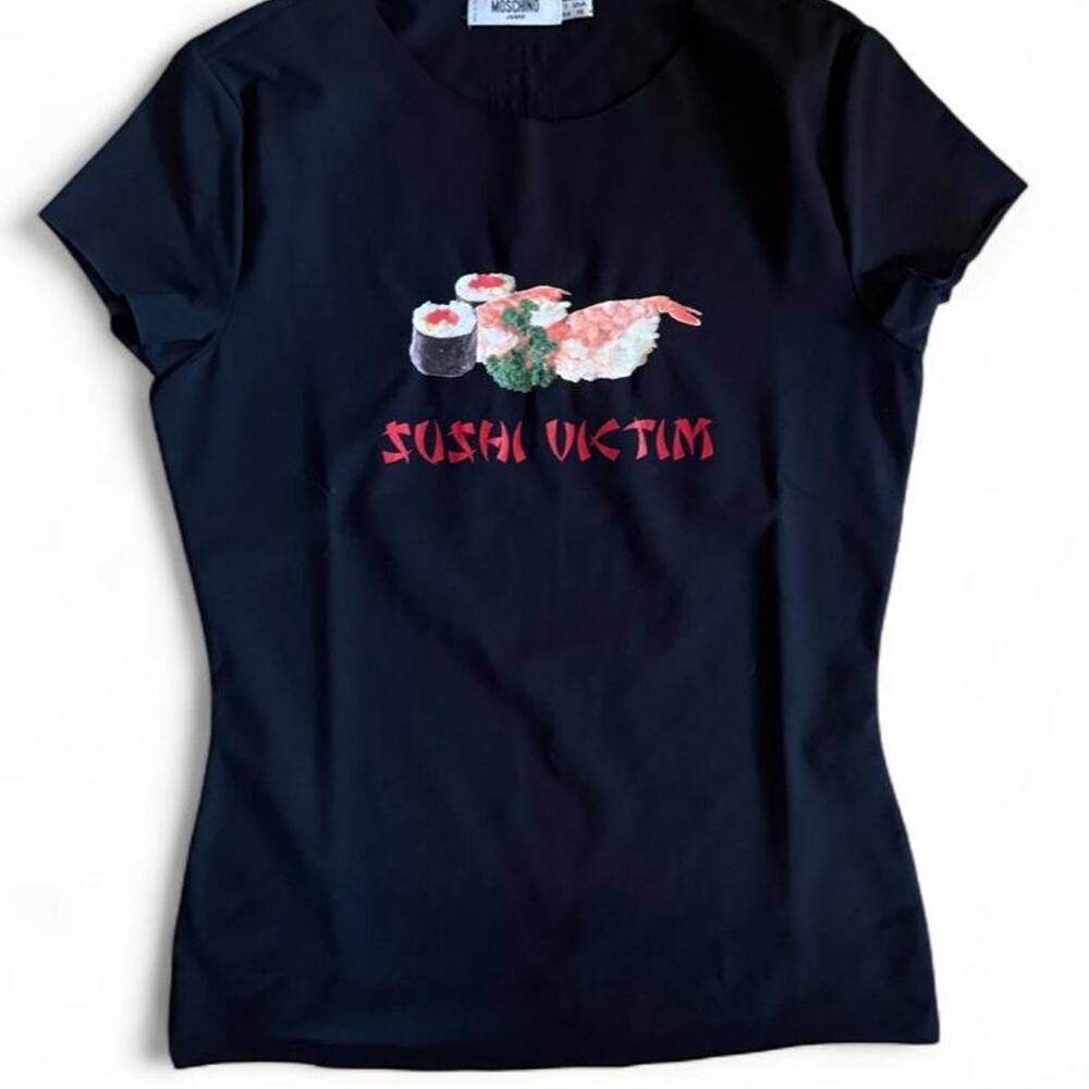 Bnwt archival moschino jeans sushi
